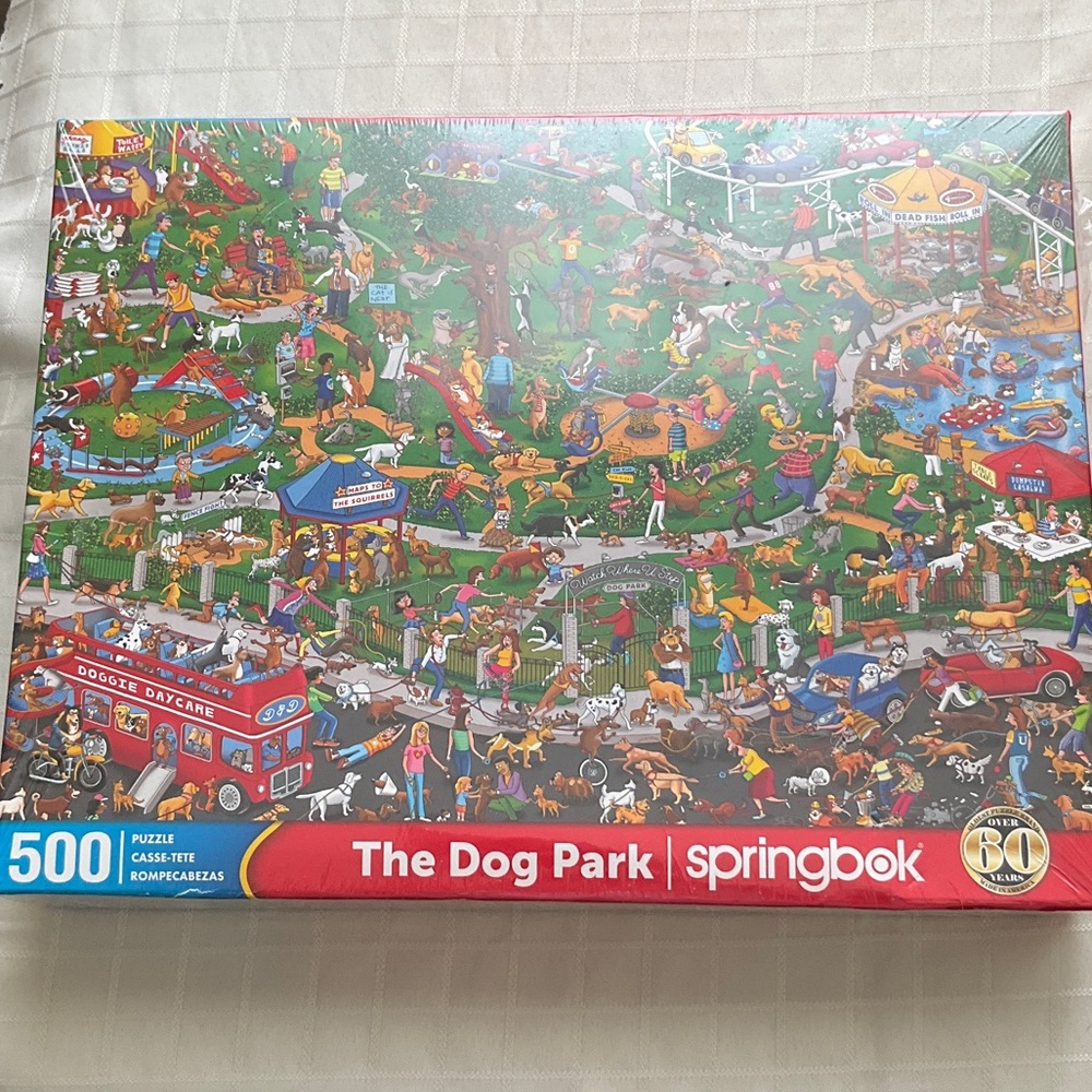 Springbok 'The Dog Park' 500 Piece Puzzle